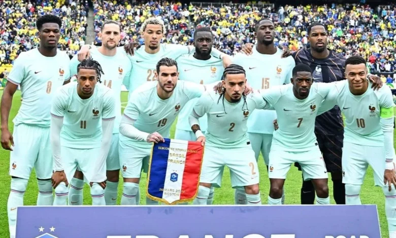 Probable titular de Francia para enfrentar a Colombia: muchos cambios