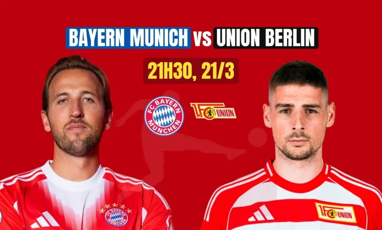 Prognose für das Spiel Bayern München gegen Union Berlin, 21:30 Uhr, 21. März: Die Bayern nutzen ihre Chance.