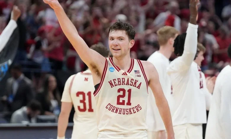 Pryce Sandfort and Nebraska take on transformed Iowa team in NCAA Tournament clash