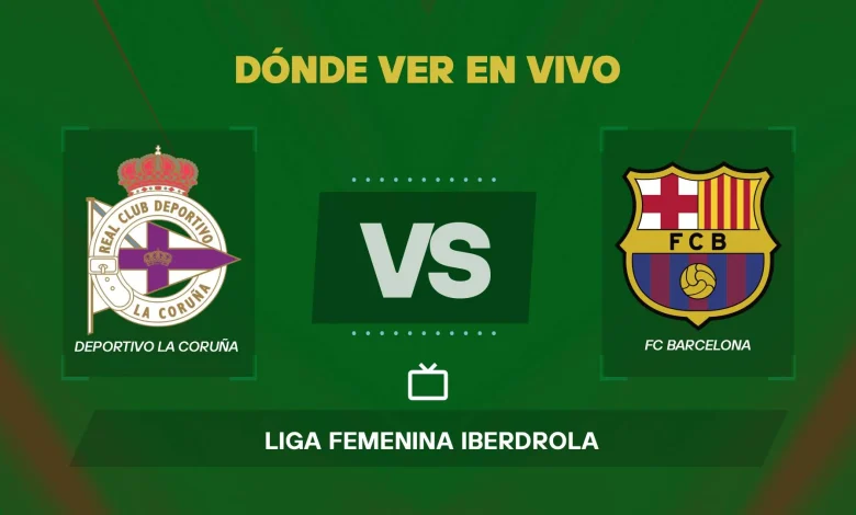 Qué canal pasa Deportivo vs Barcelona: dónde ver EN VIVO y gratis por LaLiga F