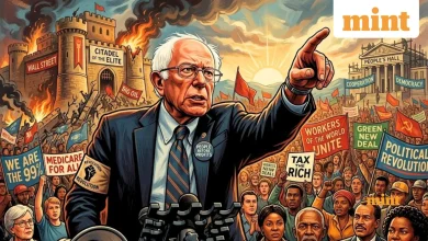 Quote of the Day by Vermont Senator Bernie Sanders: ‘The problems we face did not come down from the heavens…’