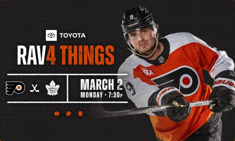 RAV4 Things: Flyers vs. Maple Leafs