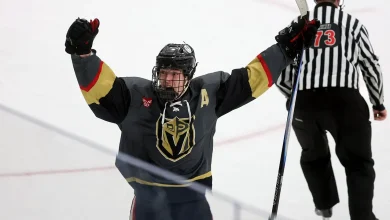 RI hockey player whose family members were killed by trans shooter scores goal to send team to title game