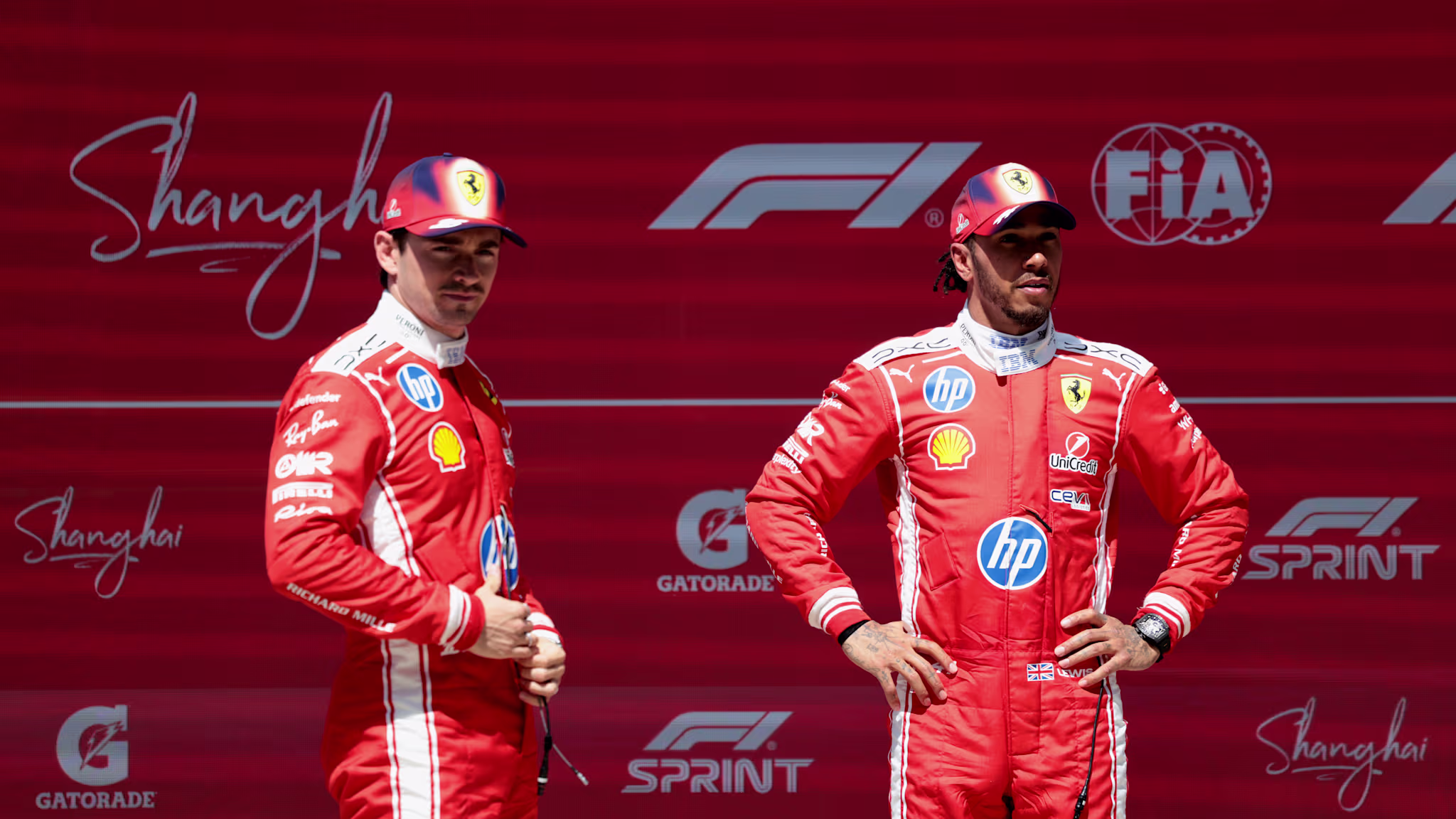 'Race pace is similar to Mercedes' – Leclerc and Hamilton assess 'strong' China Sprint for Ferrari