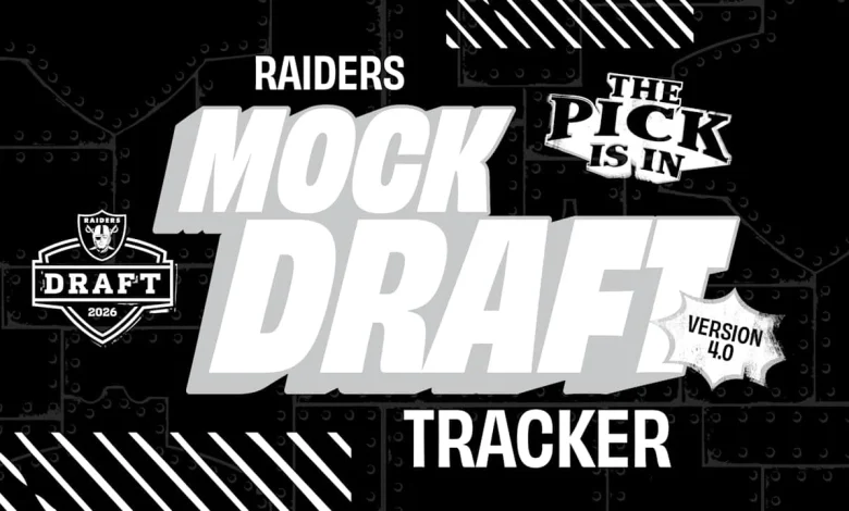 Raiders 2026 Mock Draft Tracker 4.0