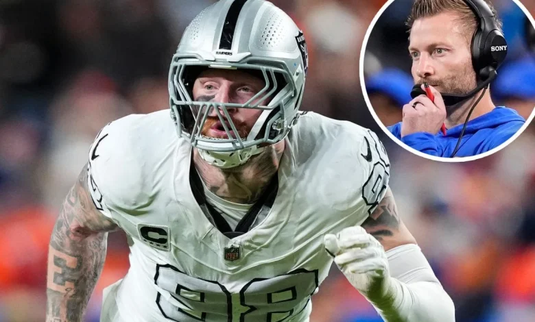 Raiders Maxx Crosby could be interested in Los Angeles Rams