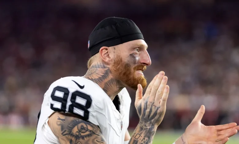 Raiders are telling teams Maxx Crosby won't be traded