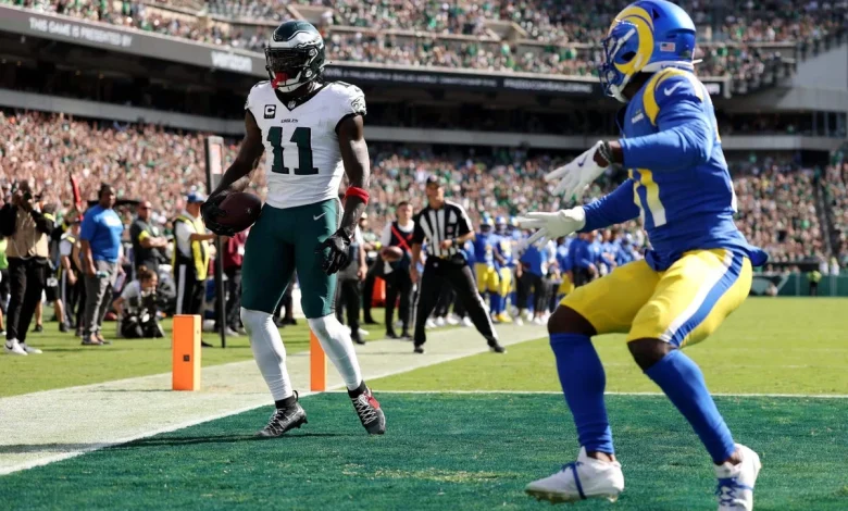 Rams maintain interest in A.J. Brown trade with Eagles: Sources