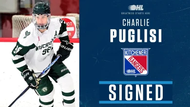 Rangers sign free-agent forward Charlie Puglisi
