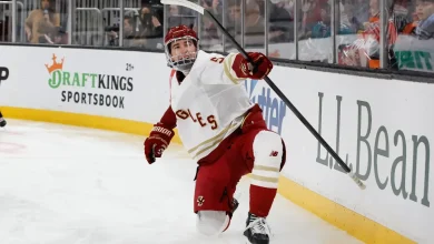 Rangers signing Boston College star Drew Fortescue to entry-level contract