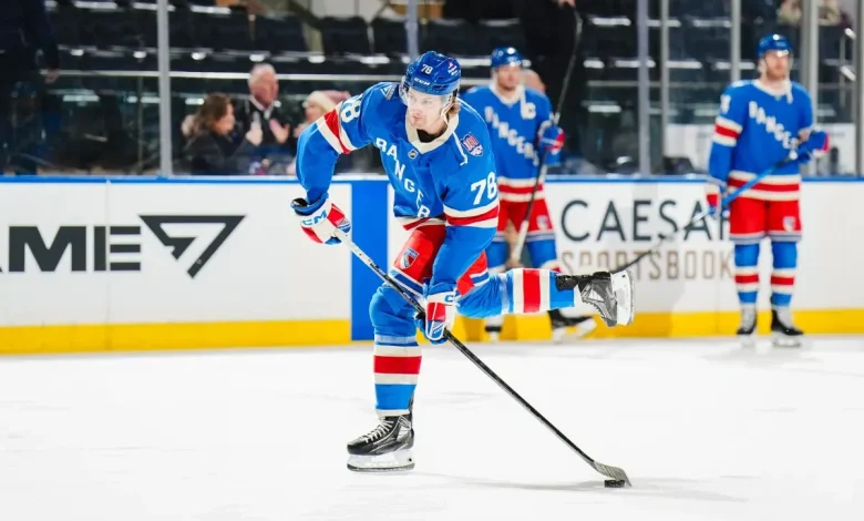 Rangers trade Brennan Othmann to Flames to end prospect’s underwhelming tenure