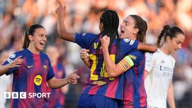 Real Madrid 2-6 Barcelona: Barca cruise to Women's Champions League last-eight first-leg win