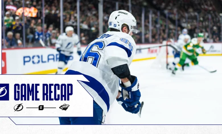 Recap: Wild 5, Lightning 1