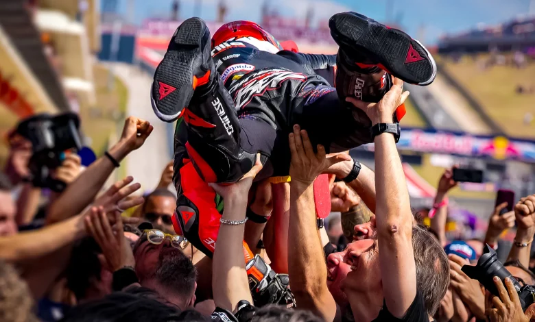 Record-breaker Bezzecchi claims COTA crown with Sunday stunner