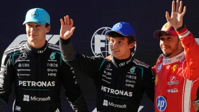 Record-breaking Kimi Antonelli starts on pole for F1's Chinese Grand Prix