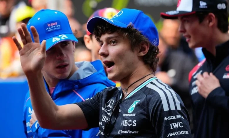 Record-breaking Kimi Antonelli starts on pole for F1’s Chinese Grand Prix