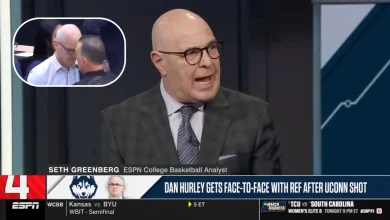 Referee says 'nothing happened' with Dan Hurley