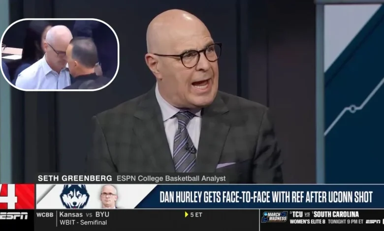 Referee says 'nothing happened' with Dan Hurley