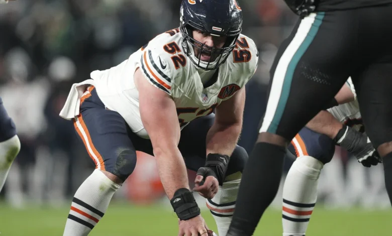 Report: Bears center Drew Dalman is retiring from the NFL at age 27