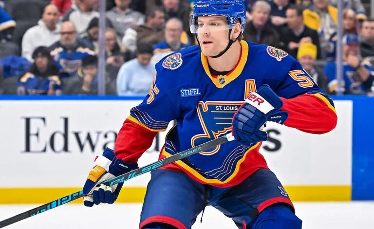 Report: Sabres finalizing trade for Blues' Parayko