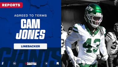 Reports: Giants agree to terms with LB Cam Jones, pending physical