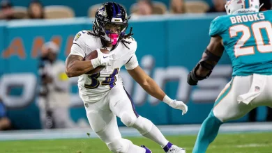 Reports: Ravens Don't Tender Restricted Free Agent Keaton Mitchell