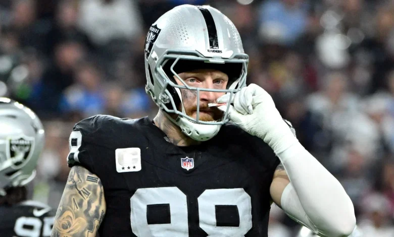 Reports: Ravens to acquire Raiders DE Maxx Crosby