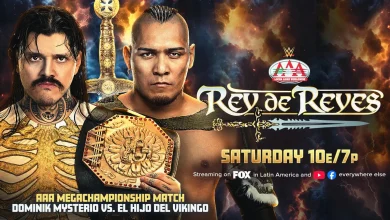 Result of Mega title match from AAA Rey de Reyes