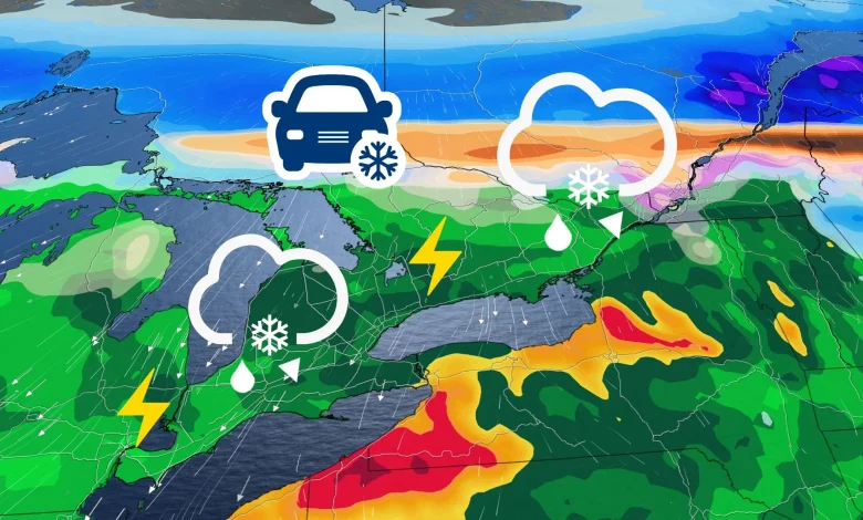 Risk of hail, storms, snow and ice: Ontario set for typical spring storm