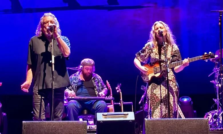 Robert Plant is selling Saving Grace merchandise online for the first time