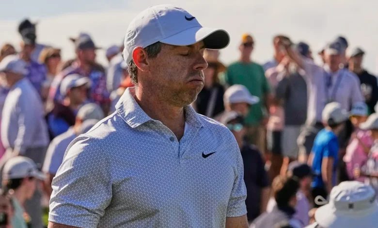 Rory McIlroy’s Players Championship struggles continue in third round
