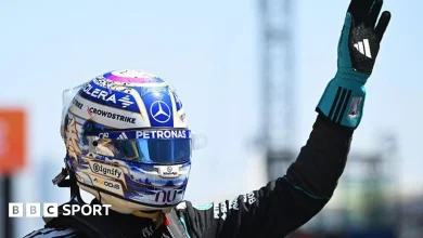 Russell wins eventful Chinese GP sprint race