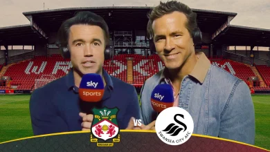 Ryan Reynolds and Rob Mac to commentate exclusively on Sky Sports for Wrexham vs Swansea