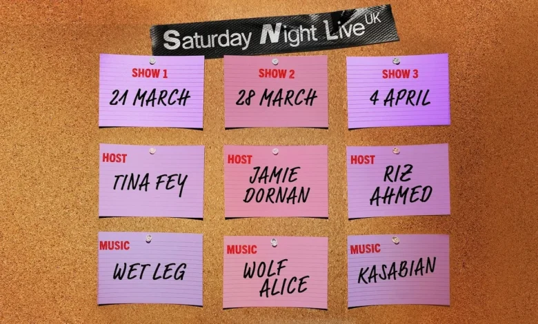 SNL UK Reveals Inaugural Guest Lineup with Tina Fey and Wet Leg