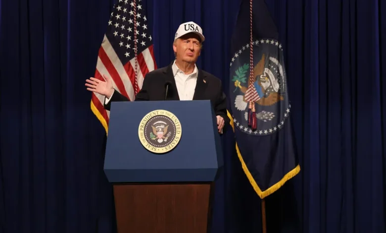 'SNL' cold open mocks Trump over rising gas prices