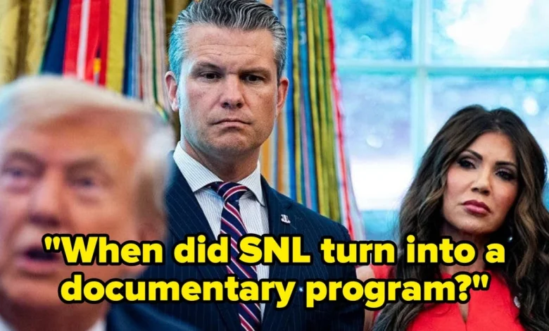 SNL's Kristi Noem And Pete Hegseth Parody, Reactions