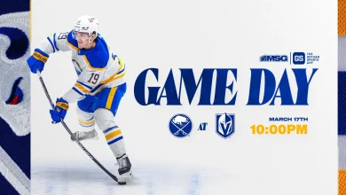 Sabres at Golden Knights | How to watch, lineup notes, and storylines