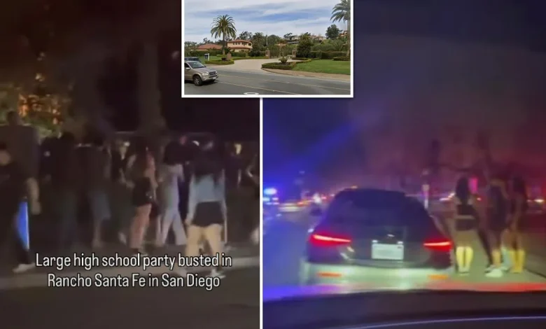 San Diego Police respond to house party with hundreds in Rancho Santa Fe neighborhood