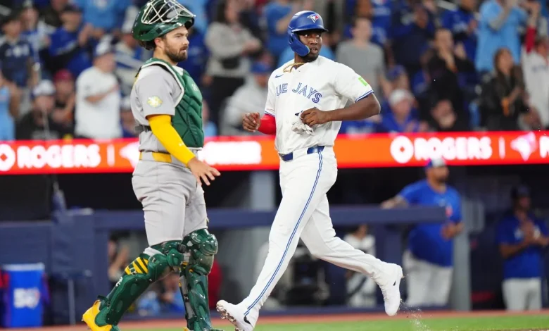 Sanchez, Heineman get first starts as Blue Jays look to sweep Athletics