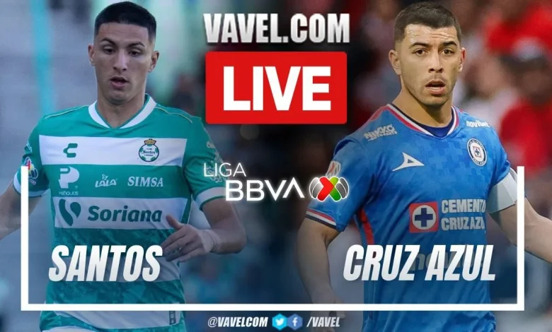 Santos vs Cruz Azul LIVE Score Updates: Jeremy Marquez' goal (0-1)