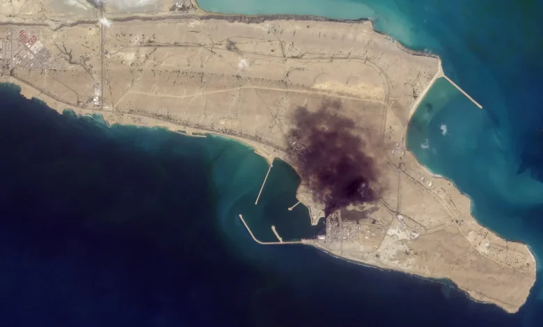 Satellite images provide view inside Iran at war