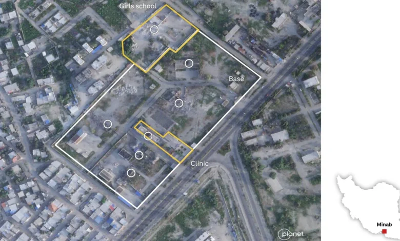 Satellite images show Iran school strike hit more buildings : NPR