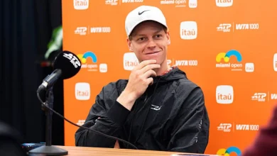 Schedule and where to watch Sinner's debut at the Miami Open against Dzumhur