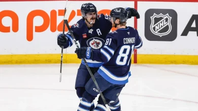 Scheifele has goal and assist to lead Jets over Lightning