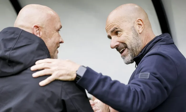 Schreuder ontmoet geestverwant Bosz in halve finale beker: 'Ik kijk tegen hem op'