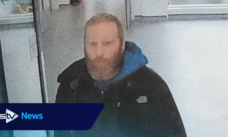 Search launched for missing man wearing blue football top