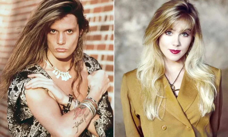 Sebastian Bach reacts to Christina Applegate revealing she ditched her date Brad Pitt for him in the '80s