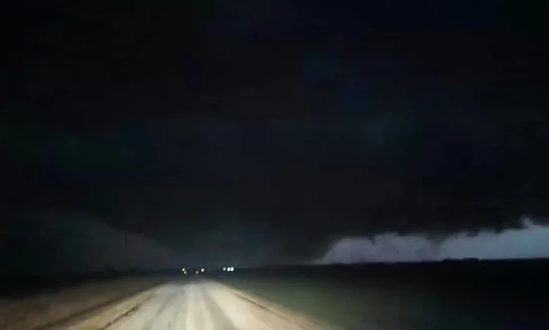 See It: Lightning Exposes Deadly Tornado In Oklahoma