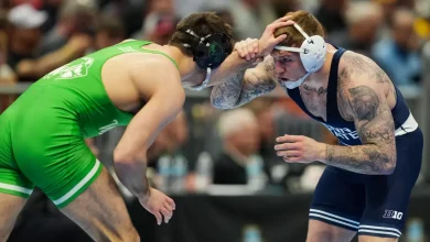 See how Penn State's Rocco Welsh fared in 184-pound NCAA final