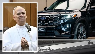 See the secret SUV Ford built for Pope Leo in his native Chicago